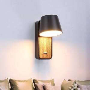 zwarte wandlamp