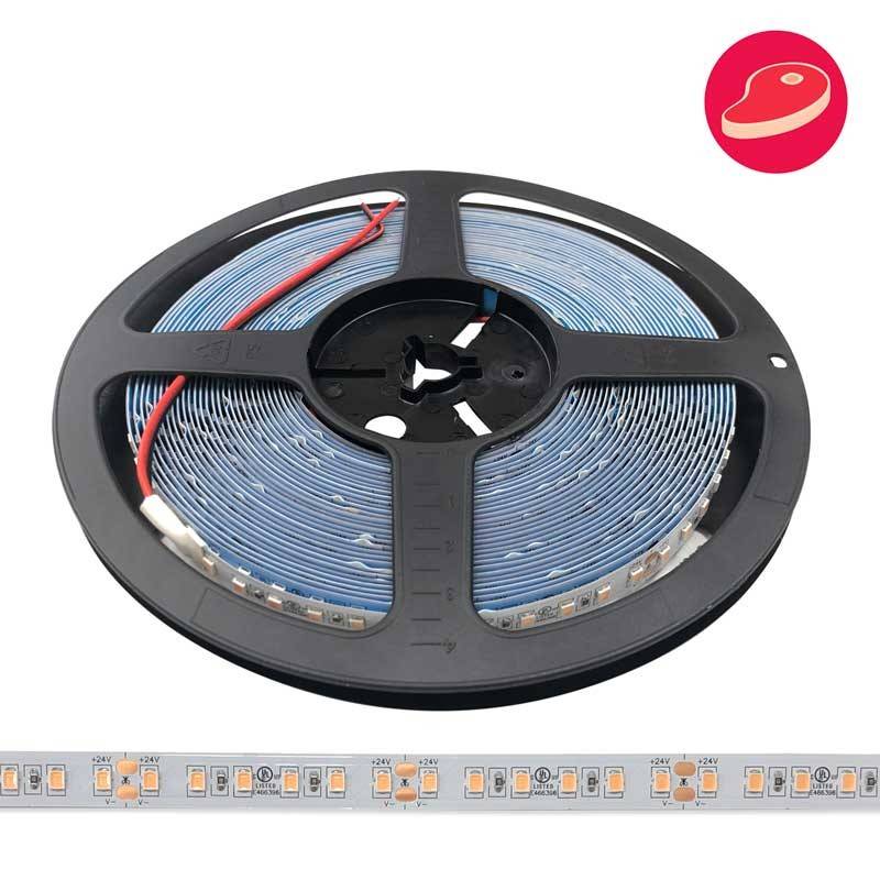 LED strip 24V-DC 180W voor slagerijverlichting IP20 10 meter rol