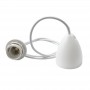 Witte hanglamp voor E27 lamp