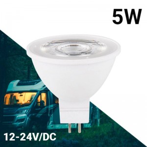 Lamp GU5.3 LED MR16 12-24V DC 5W