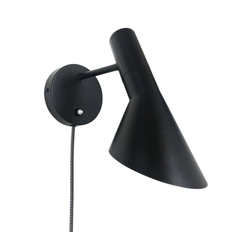 zwarte wandlamp