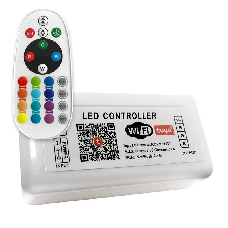 RBG WIFI LED-controller met SMART+ RGB-controller 12/24V 3 kanalen