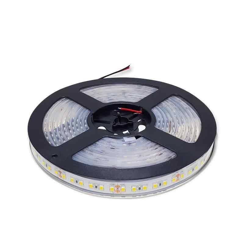 5m rol LED Strip 24V 18W/m. IP67 (600 SMD2835)