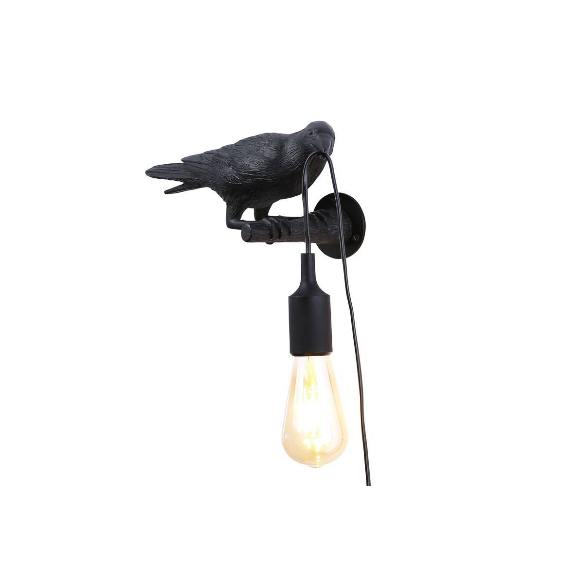 Raven wandlamp "Corb" | Serie Bird