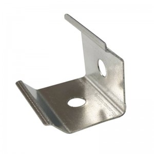 Metalen klem 45º voor aluminium profiel 18x12mm (1pc)