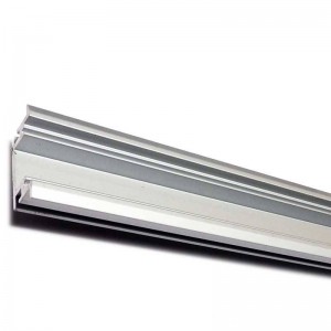 Aluminium profiel 27x11mm voor inbedding in waterdichte vloer (Bar 2ml)