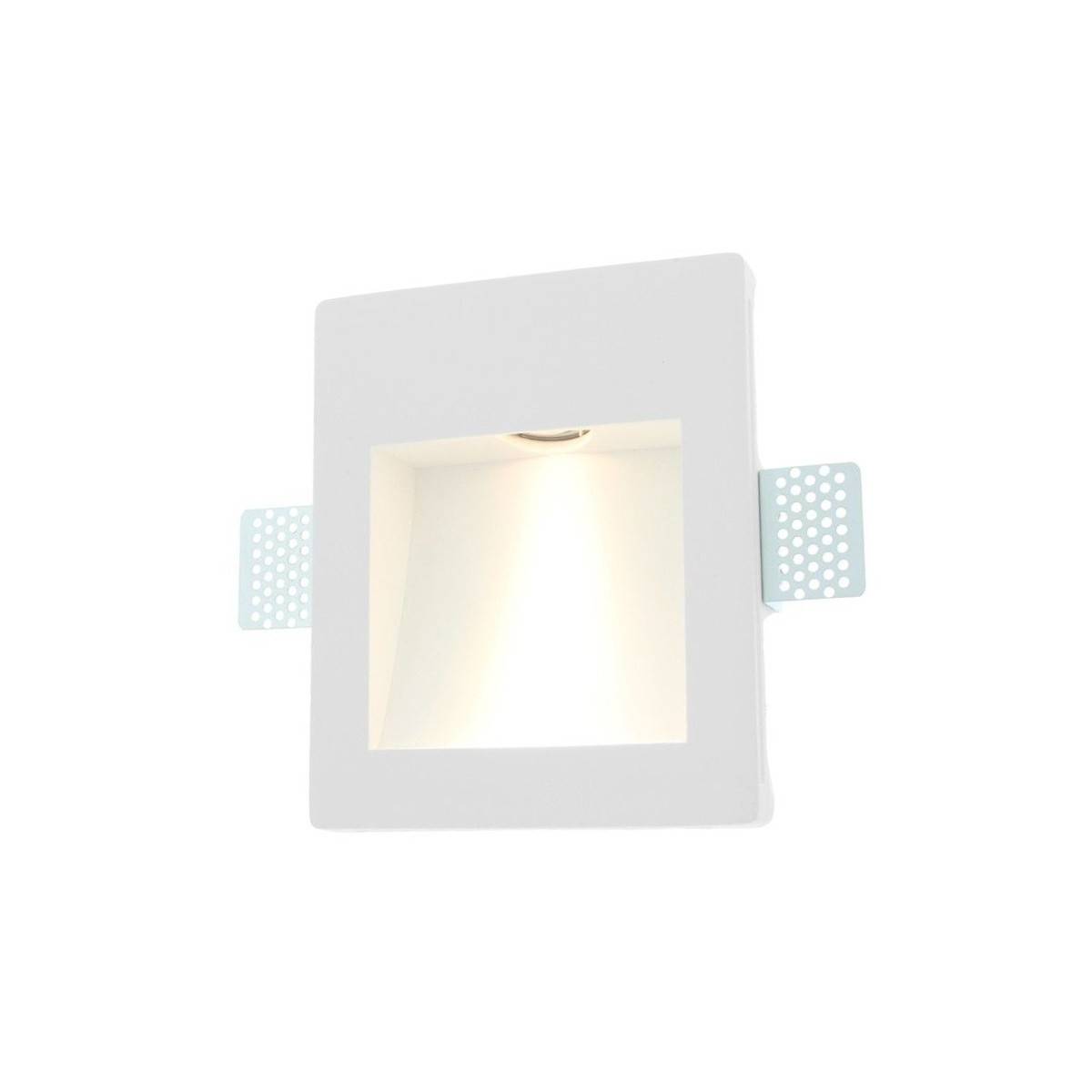 MUR" 1W gips inbouw wandlamp zonder sierlijsten