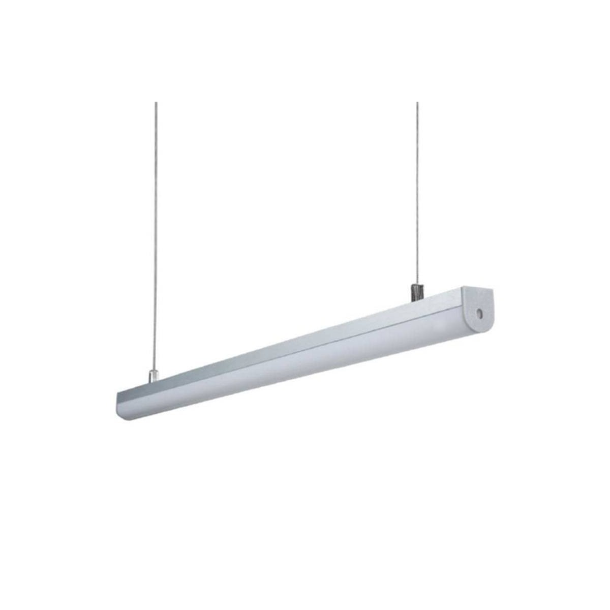 LED-strip profiel voor hang- of opbouwmontage 20x27mm (2mt.)