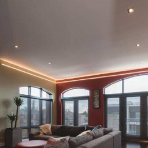 Inbouwprofiel LED strip voor wand en plafond 36x28mm (2mt.)