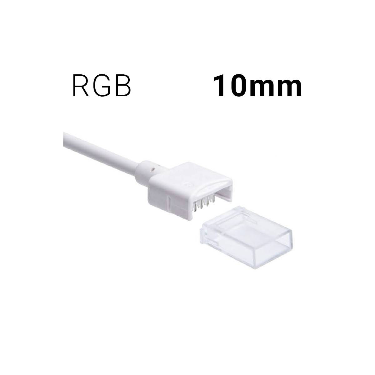 10 mm IP68 RGB PCB naar RGB PCB kabel starterconnector