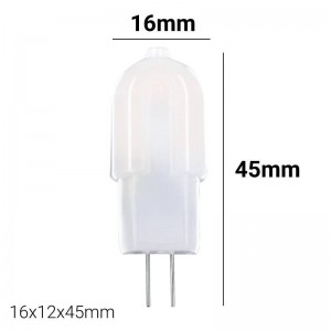 G4 Bi-Pin 1,8W 12V-DC/AC LED-lamp