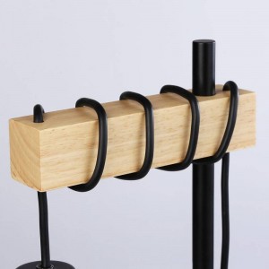 Houten tafellamp "WOODA".