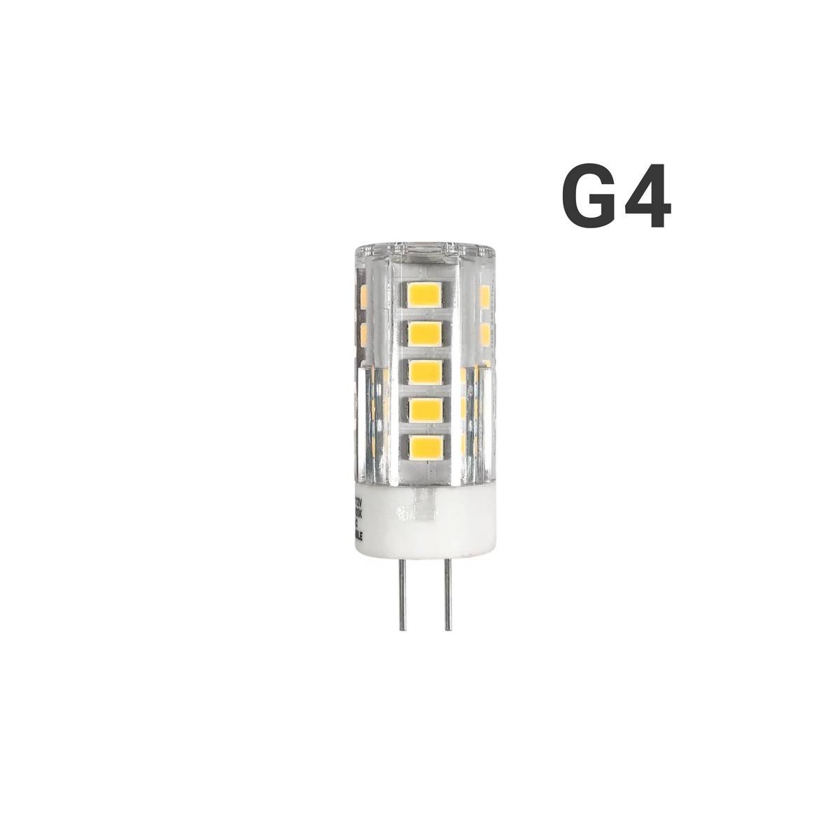 G4 Bi-Pin 2,5W 12V-DC/AC 270lm LED-lamp G4 Bi-Pin 2,5W 12V-DC/AC 270lm