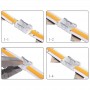 Strip to strip connector COB CLIP INVISIBLE 2 pin 8mm IP20