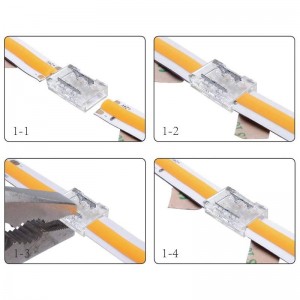 Strip to strip connector COB CLIP INVISIBLE 2 pin 10mm IP20