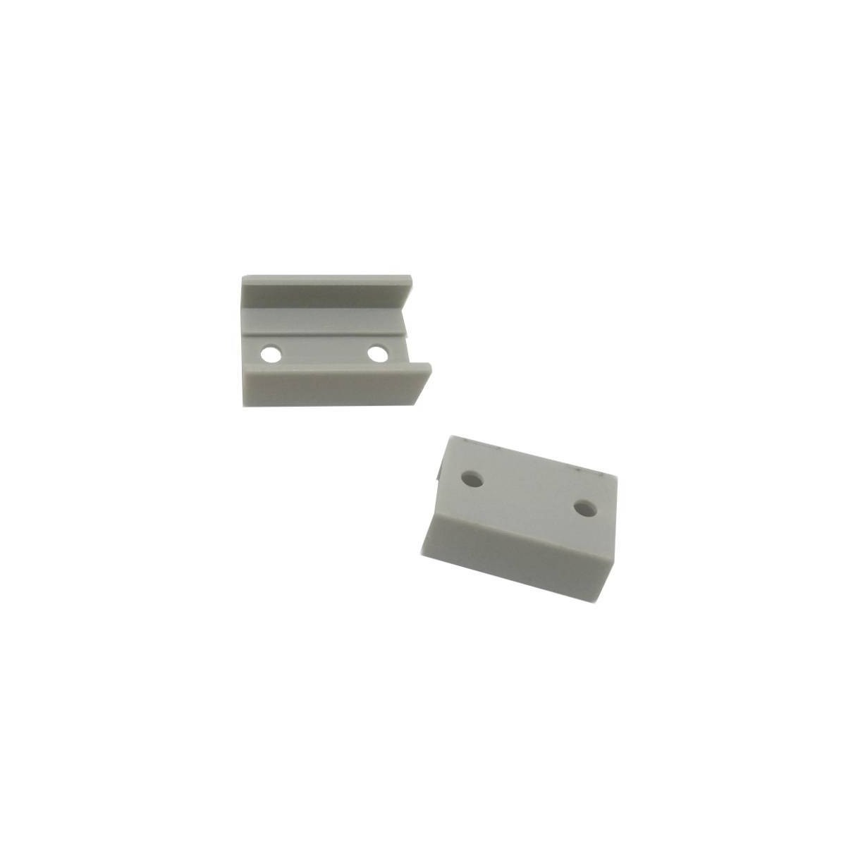 180º VOEG VOOR GEËXTRUDEERD ALUMINIUM PROFIEL MET OPPERVLAK 17X8MM