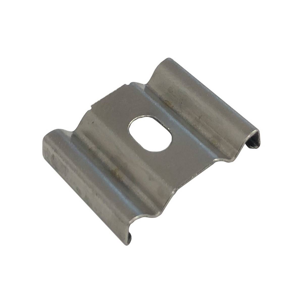 METALEN KLEM VOOR BEVESTIGING VAN FLEXIBEL PROFIEL 18X6MM