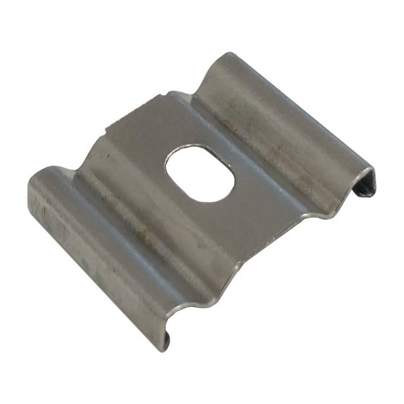 METALEN KLEM VOOR BEVESTIGING VAN FLEXIBEL PROFIEL 18X6MM