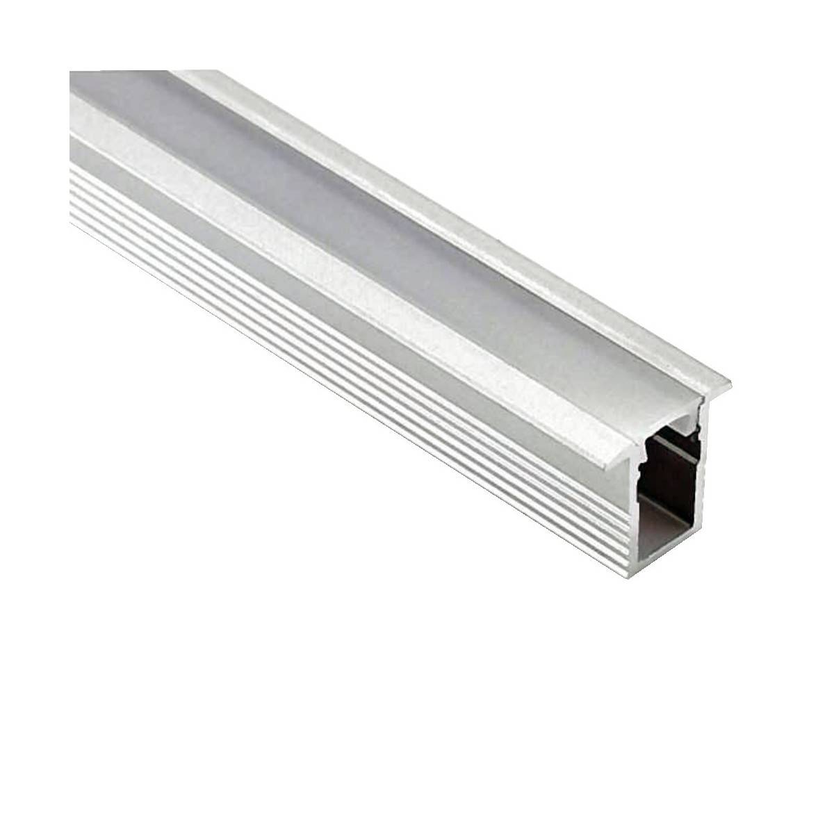 Aluminium profiel 23x8mm voor verzonken montage