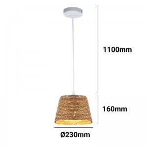 Hennep hanglamp "MUSH".