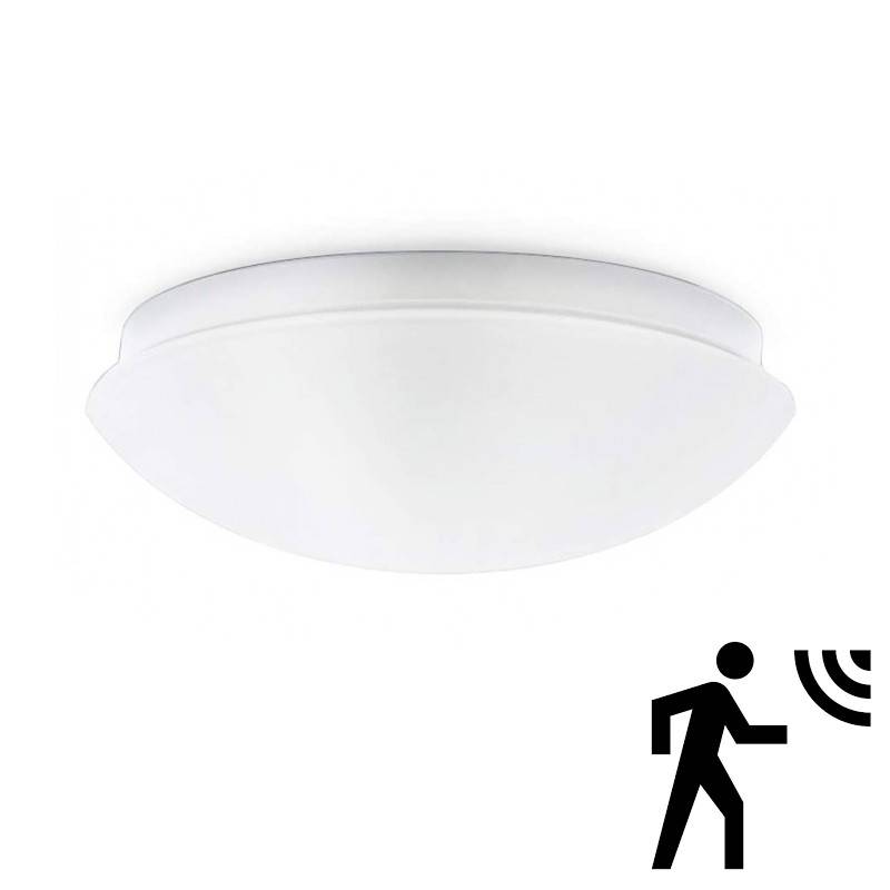 LED plafondlamp met sensor voor E27 lamp