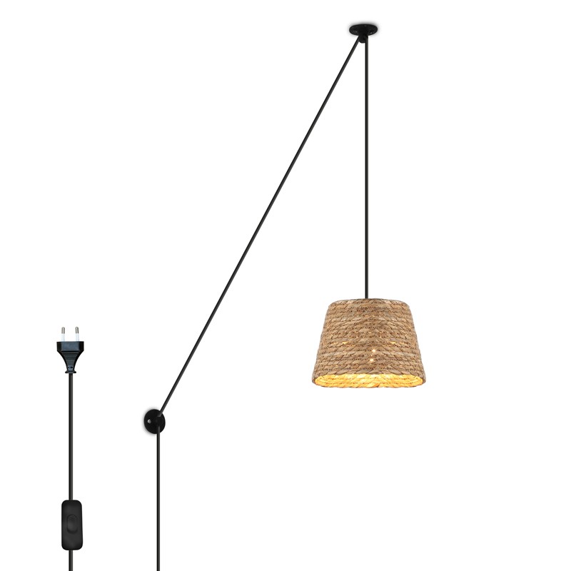 Hennep verstelbare hanglamp "Moki" - E27