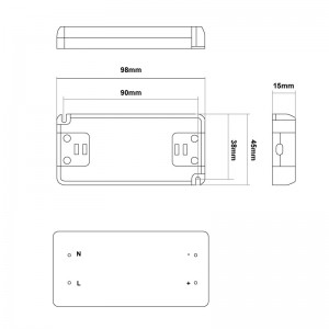 12W 12V voeding