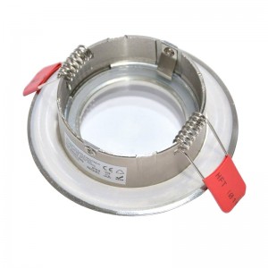 RONDE WATERDICHTE VASTE INBOUWRING ROND IP54 Ø65/83MM VOOR 50 MM DICHROIDE LAMPEN