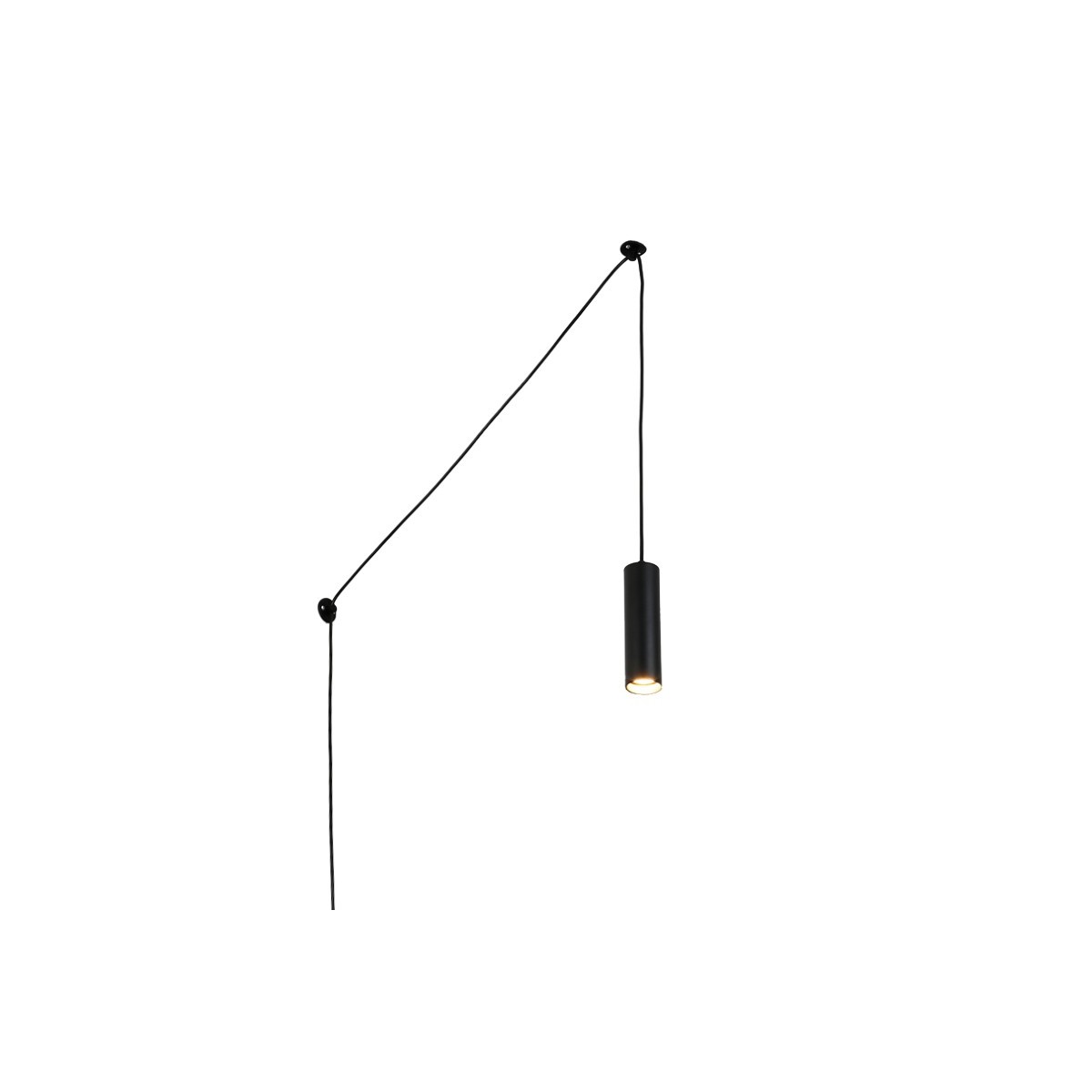 Hanglamp met cilindrische stekker "RIM" GU10