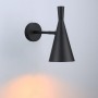 Verstelbare binnenwandlamp zwart en goudkleur - art deco nordic stijl