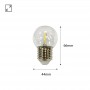 Decoratieve LED gloeilamp 1W E27