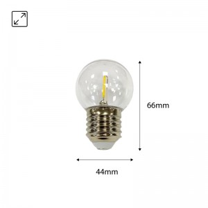 Decoratieve LED gloeilamp 1W E27