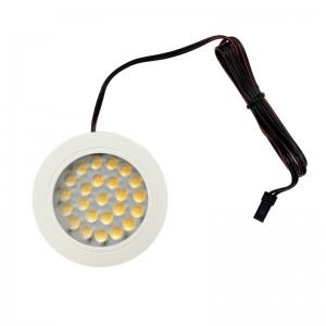 LED downlight onderkast 2W inbouw en opbouw