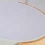 Plafond LED Circulair 35W Wit en Hout CCT ø408x50mm