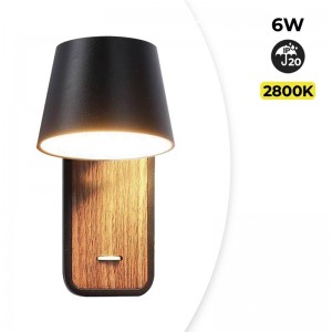 Roterende wandlamp "KOPPEN" 6W 2700K