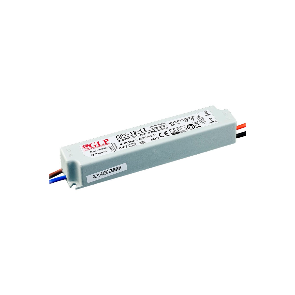 18W 12V LED-voeding - LPG