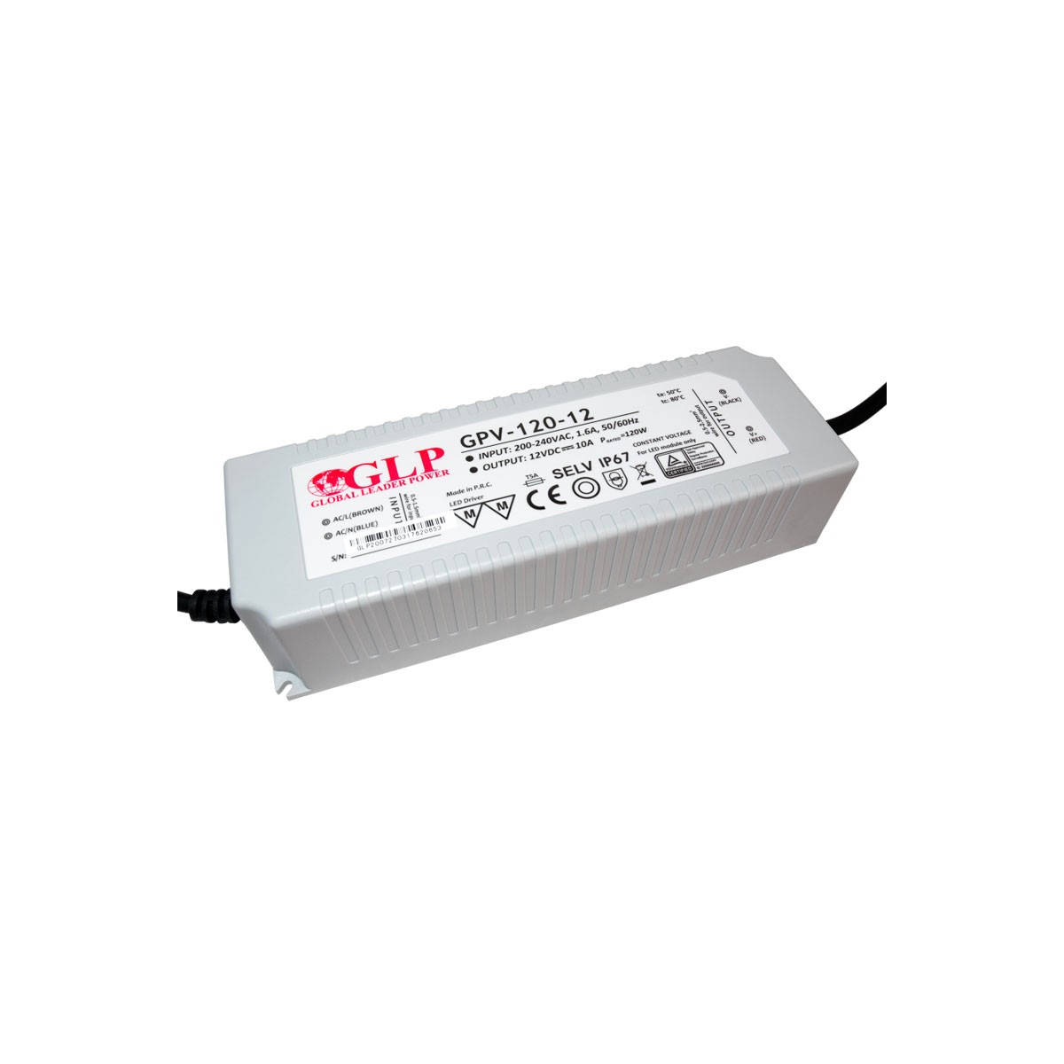 120W 12V LED-voeding - LPG