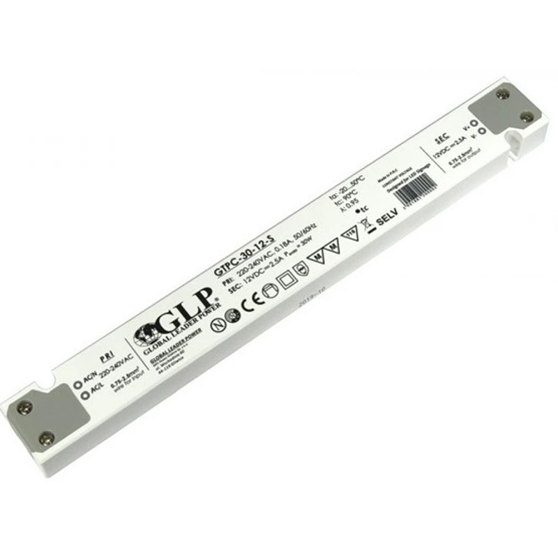 30W 12V constante spanning LED-voeding