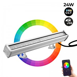 LED Muurwasser RGB+CCT 24W RF/WiFi | Mi Light