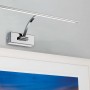 Vernikkelde wandlamp voor schilderijverlichting