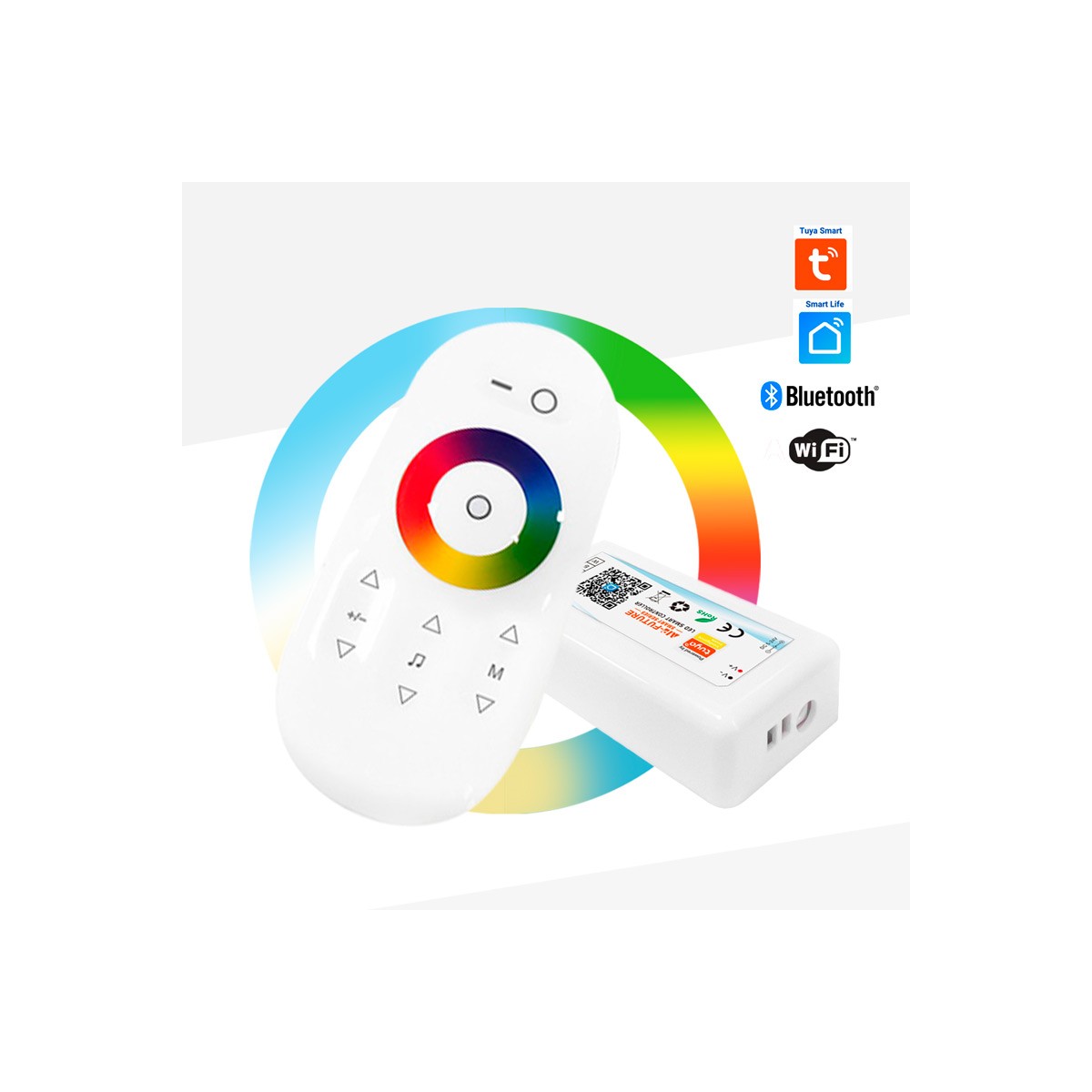 LED controller WIFI TOUCH RGBW 5/24V 6A