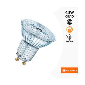 PARATHOM DIM PAR16 50 GU10 36° 4,5W 4000K PARATHOM DIM PAR16 50 GU10 36° 4,5W 4000K gloeilamp