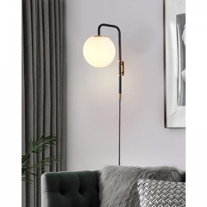 Ronde wandlamp "BILSEN" G45