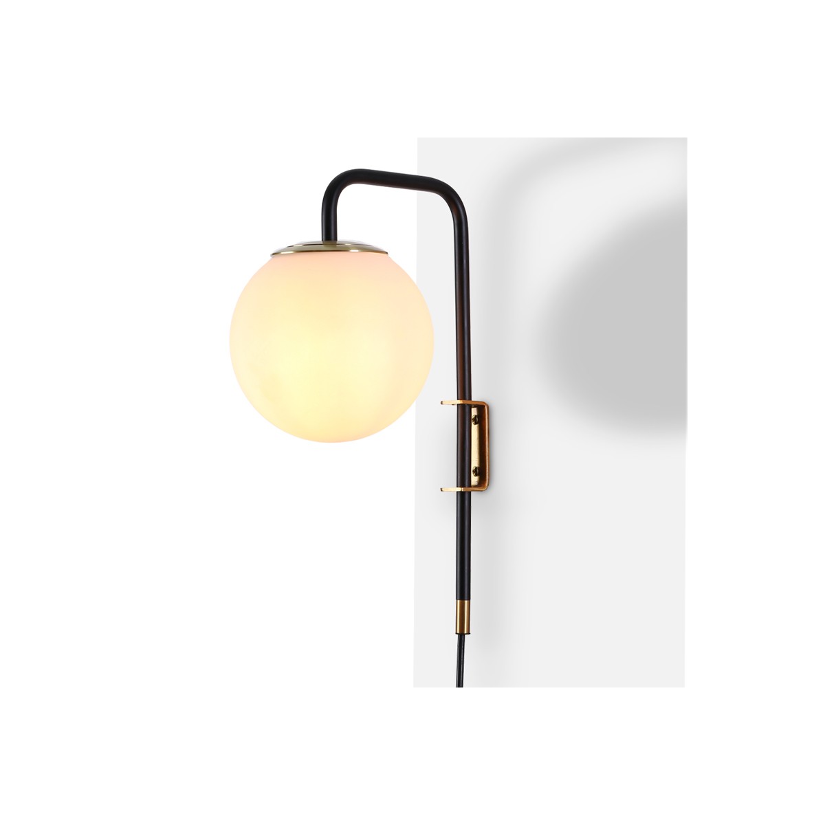 Ronde wandlamp "BILSEN" G45