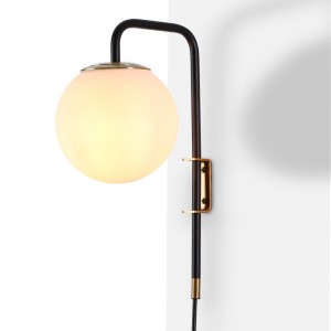 Ronde wandlamp "BILSEN" G45