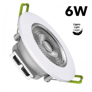 Kantelbare LED-spots 6W