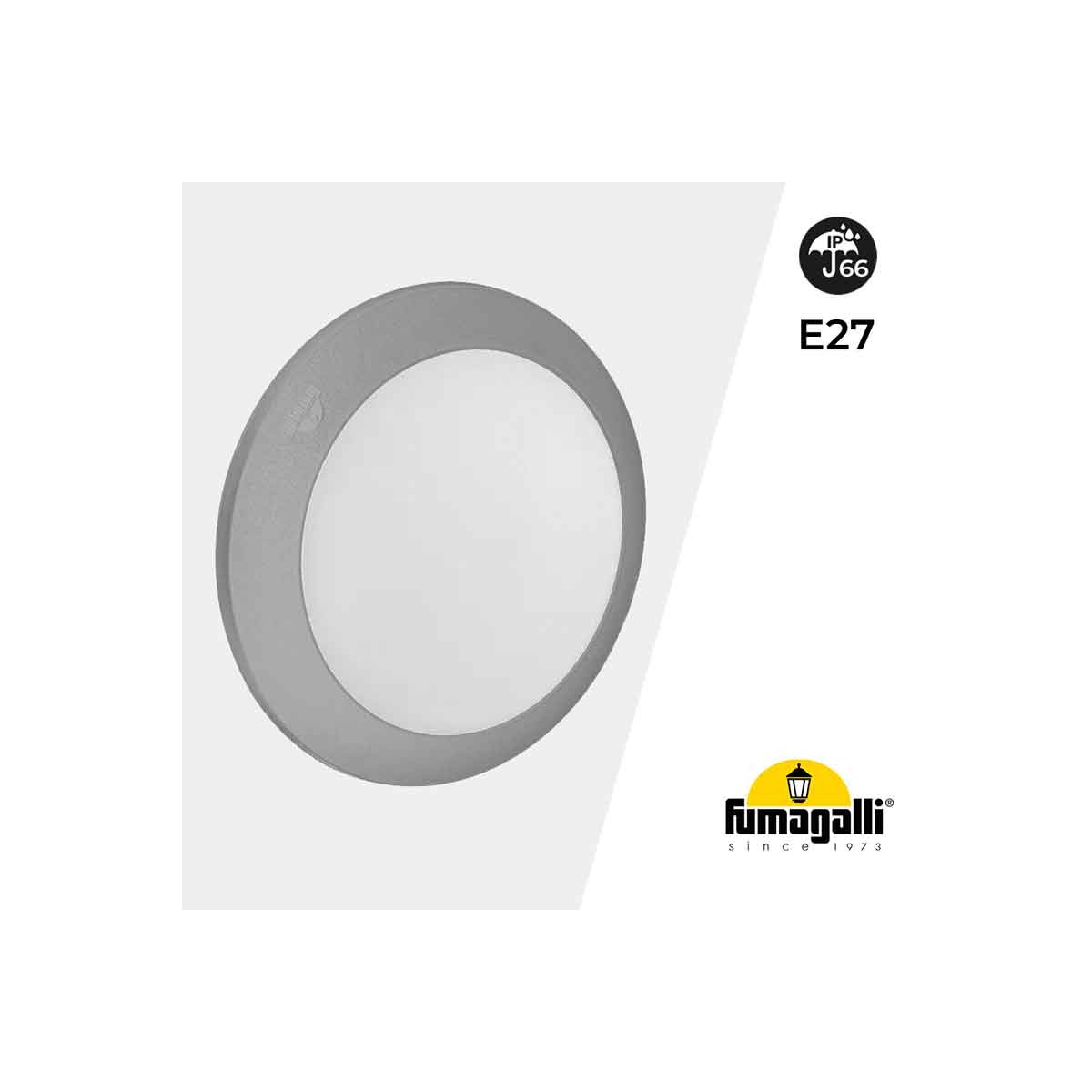 FUMAGALLI BERTA E27 IP66 waterdichte wand- of plafondlamp