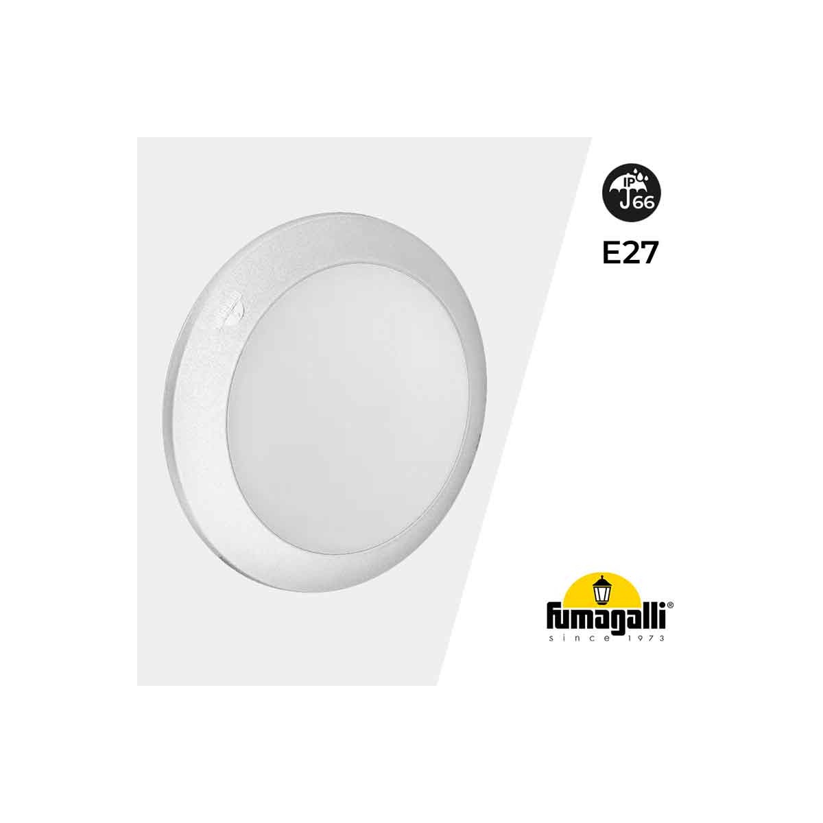 FUMAGALLI BERTA E27 IP66 waterdichte wand- of plafondlamp