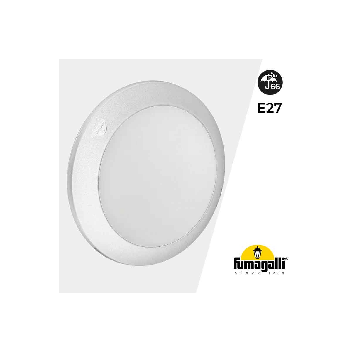 FUMAGALLI UMBERTA 2x E27 IP66 waterdichte plafond- of wandlamp