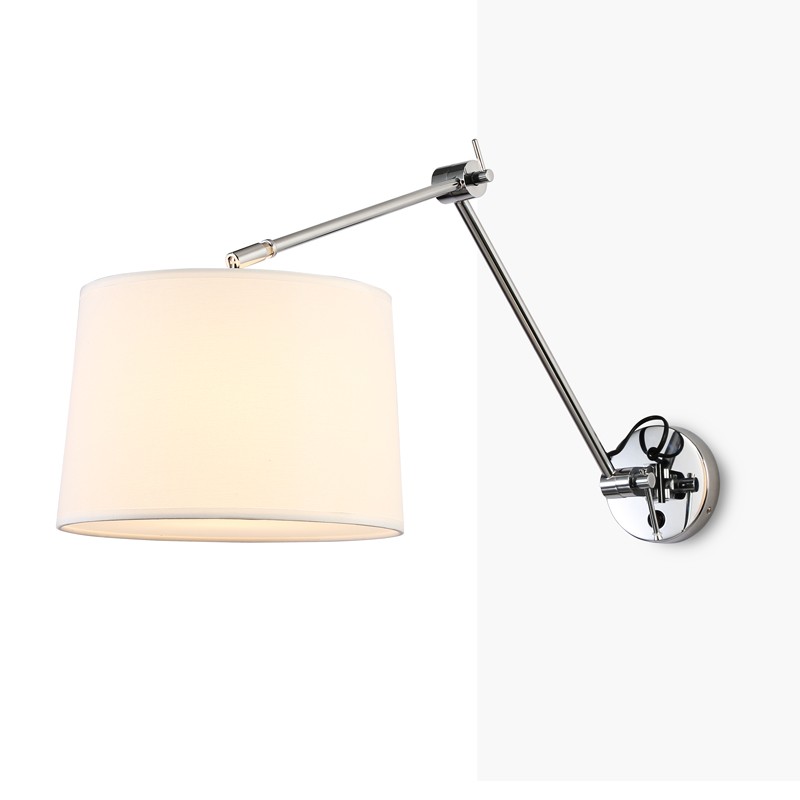 Wandlamp chroom